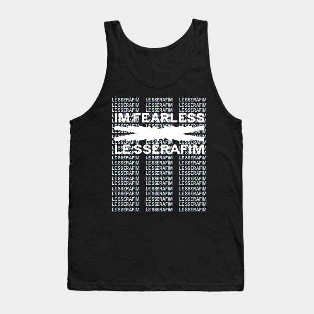 Le sserafim Im Fearless Tank Top by hallyupunch